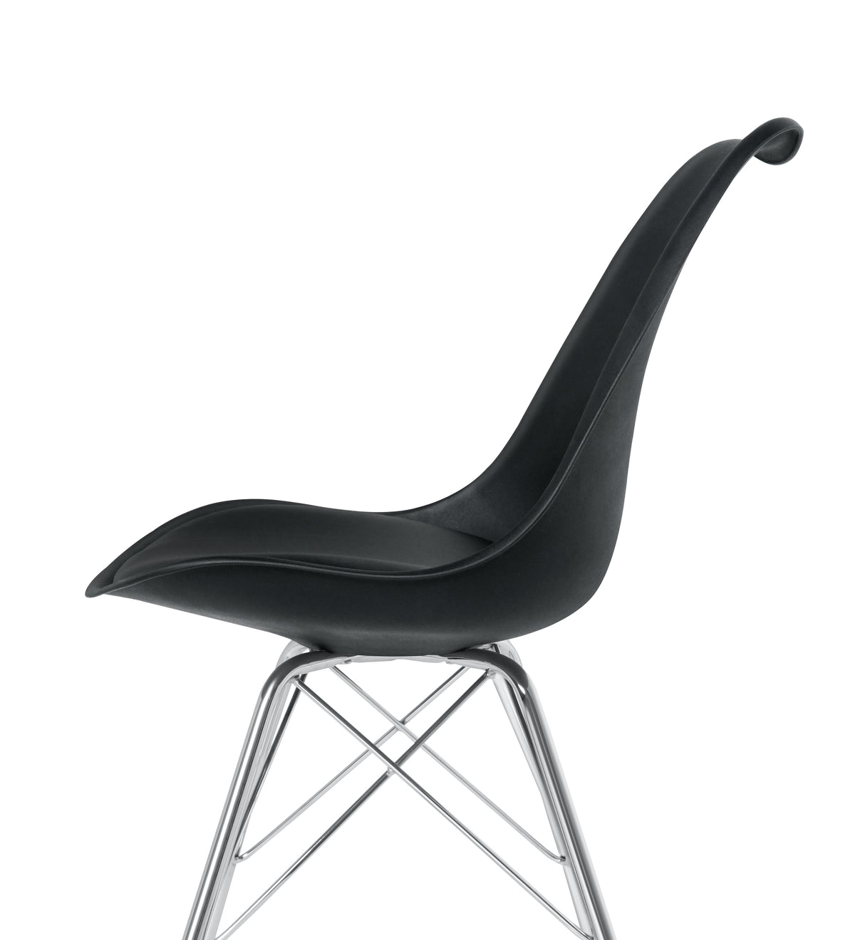 Chaise Style Scandinave en métal - Pas cher et design - Collection Epura