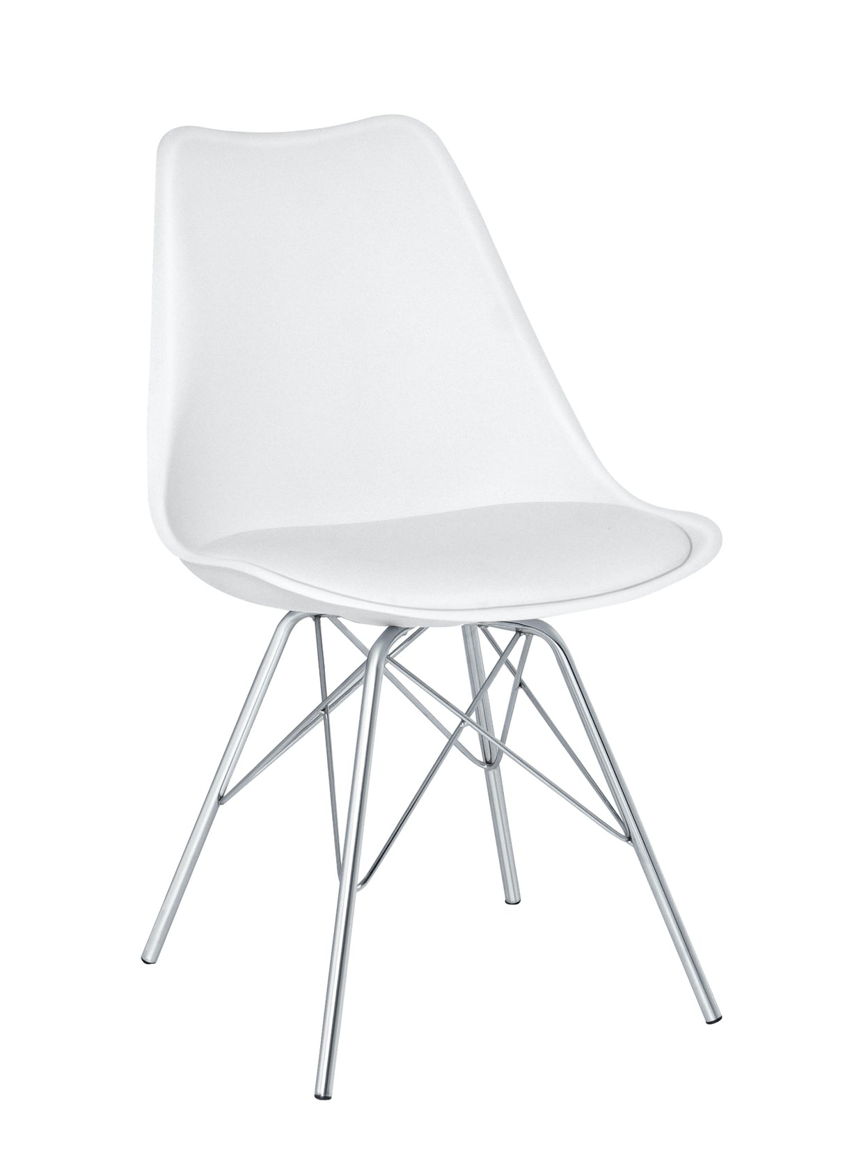 Chaise Style Scandinave en métal - Pas cher et design - Collection Epura