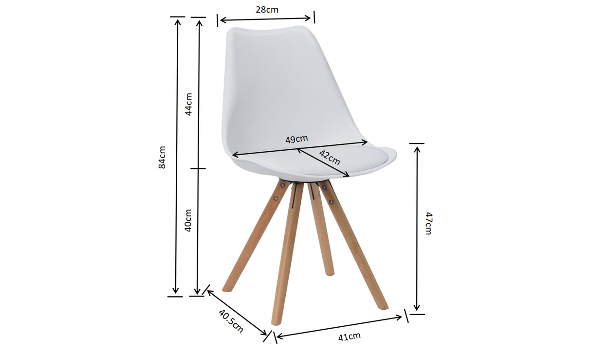Chaise Camélia : Style Scandinave en bois