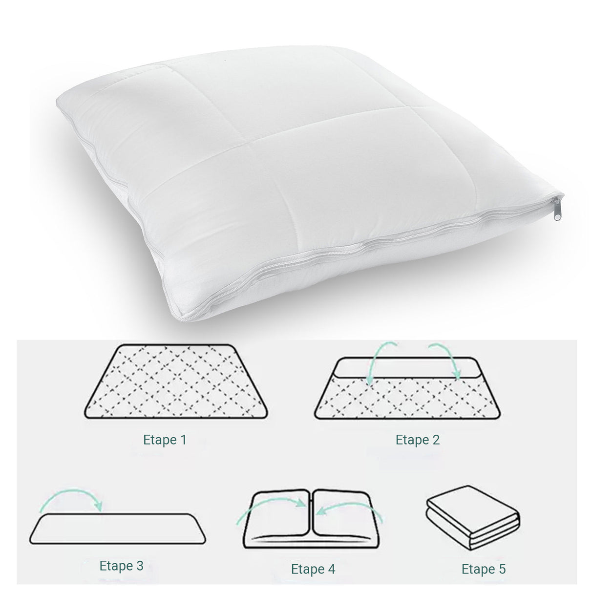 Couette Magique : Pur produit d'été avec 170 g/m² de garnissage microfibre