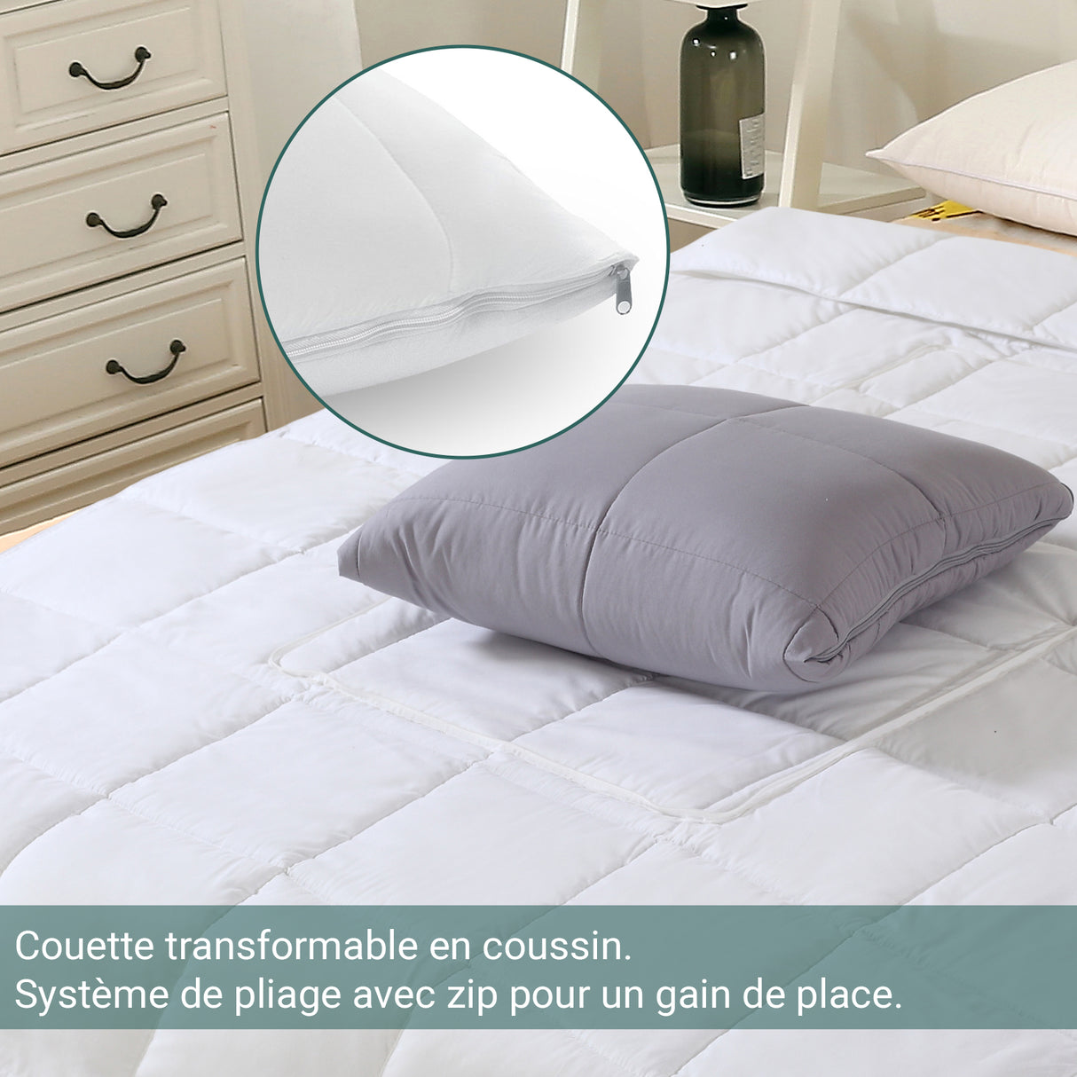 Couette Magique : Pur produit d'été avec 170 g/m² de garnissage microfibre