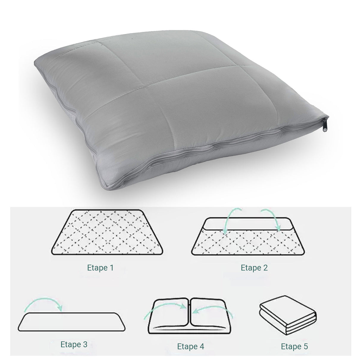 Couette Magique : Pur produit d'été avec 170 g/m² de garnissage microfibre