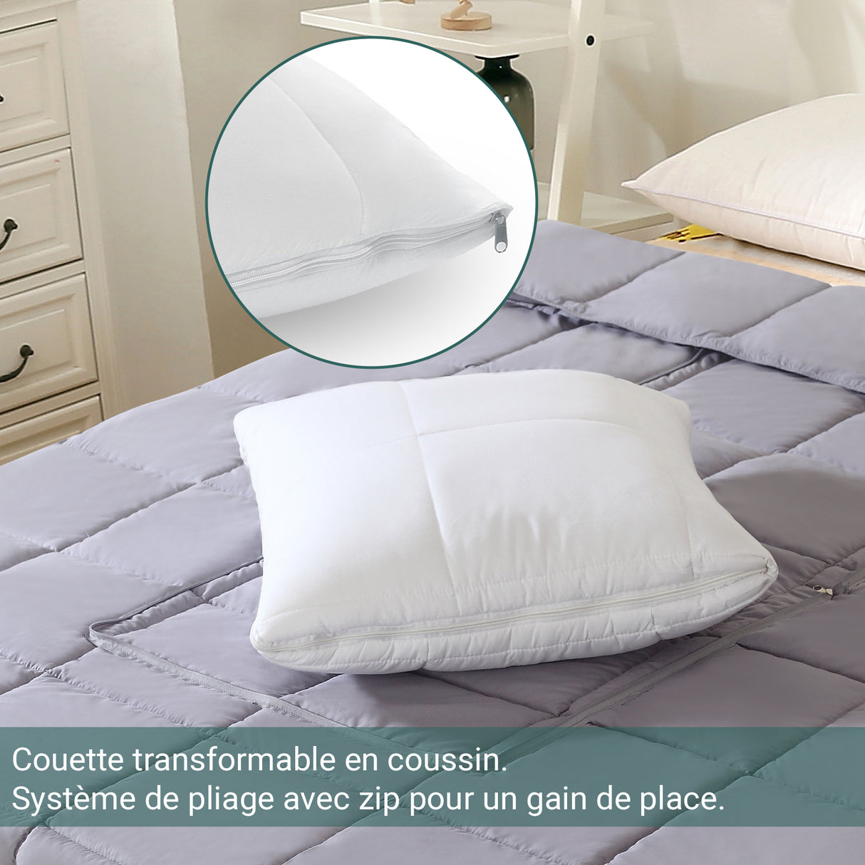 Couette Magique : Pur produit d'été avec 170 g/m² de garnissage microfibre