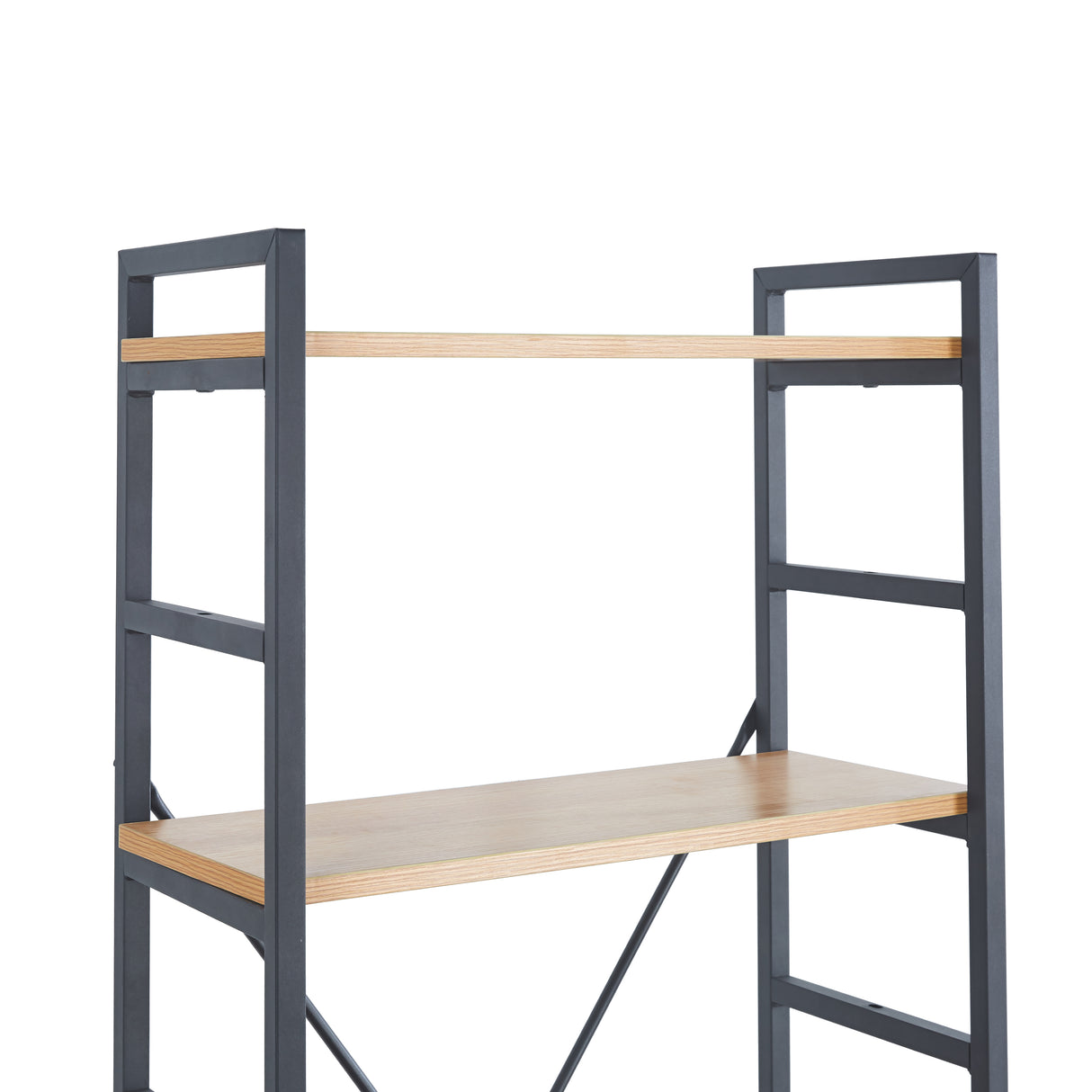 Étagère Seattle : Style industriel, Bois et métal