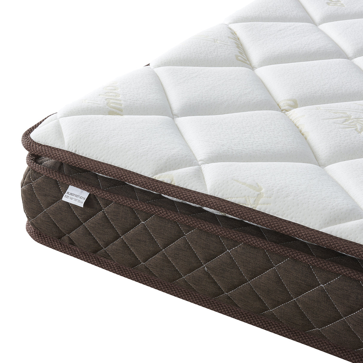 Matelas Cacao : Mémoire de forme & Mousse HR