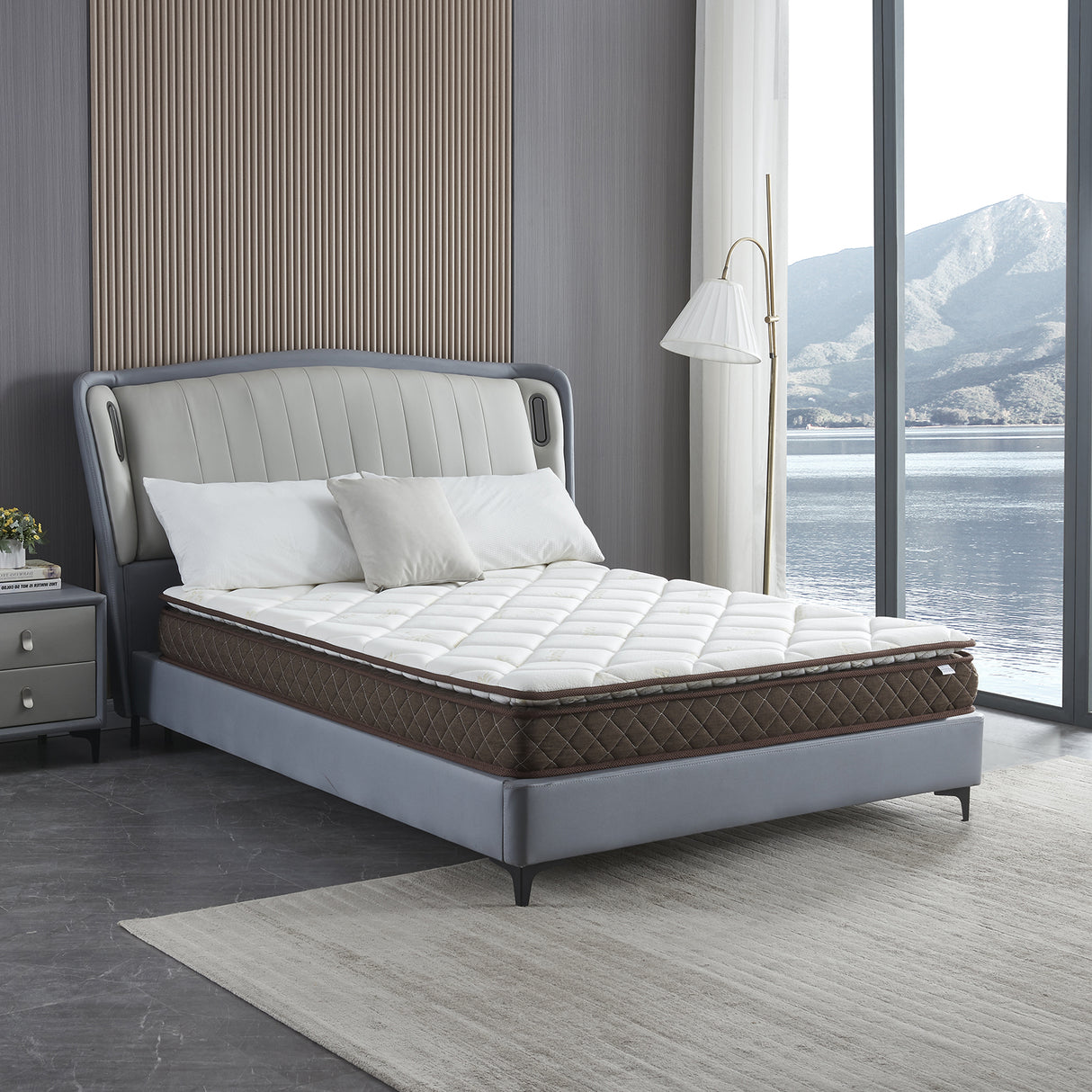 Matelas Cacao : Mémoire de forme & Mousse HR