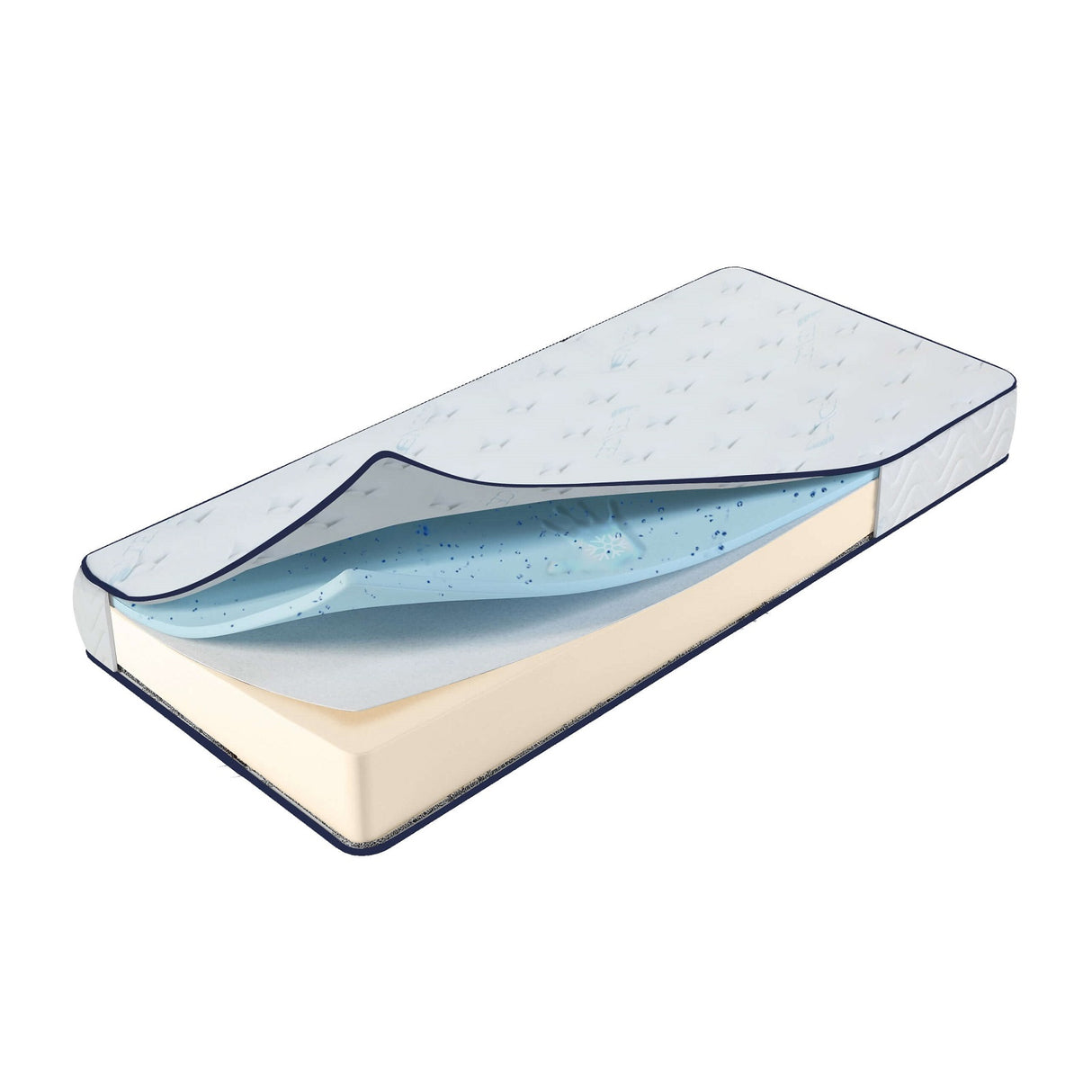 Matelas Blue Nano Gel : Gel frais & mémoire de forme