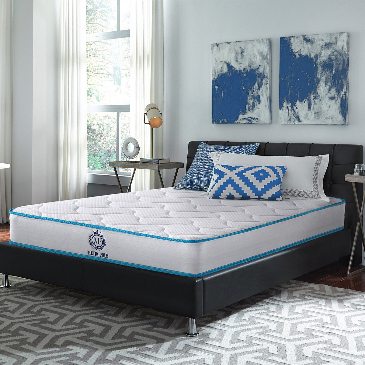 Matelas Métropole : Mémoire de forme & ressorts ensachés