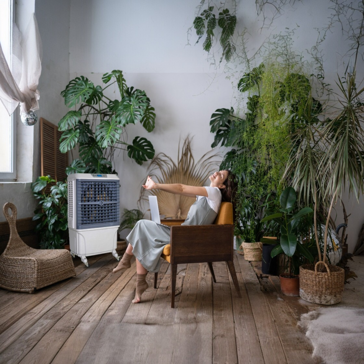 METACLIM Artic : Refroidisseur d'air ambiant 57L+