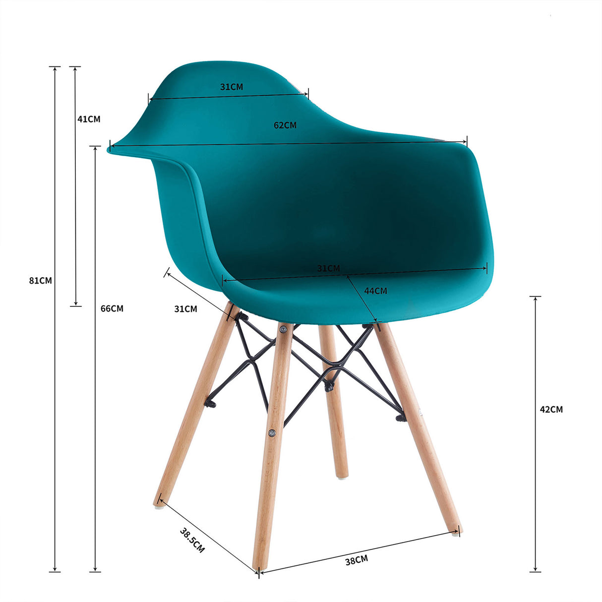 Chaise Lola : Style Scandinave en bois