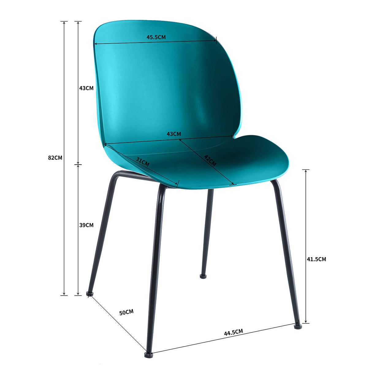 Chaise Roma : Design moderne et confort optimal