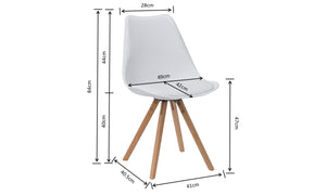 Chaise Camélia : Style Scandinave en bois
