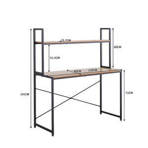 Bureau Tucson : Style industriel, Bois et métal