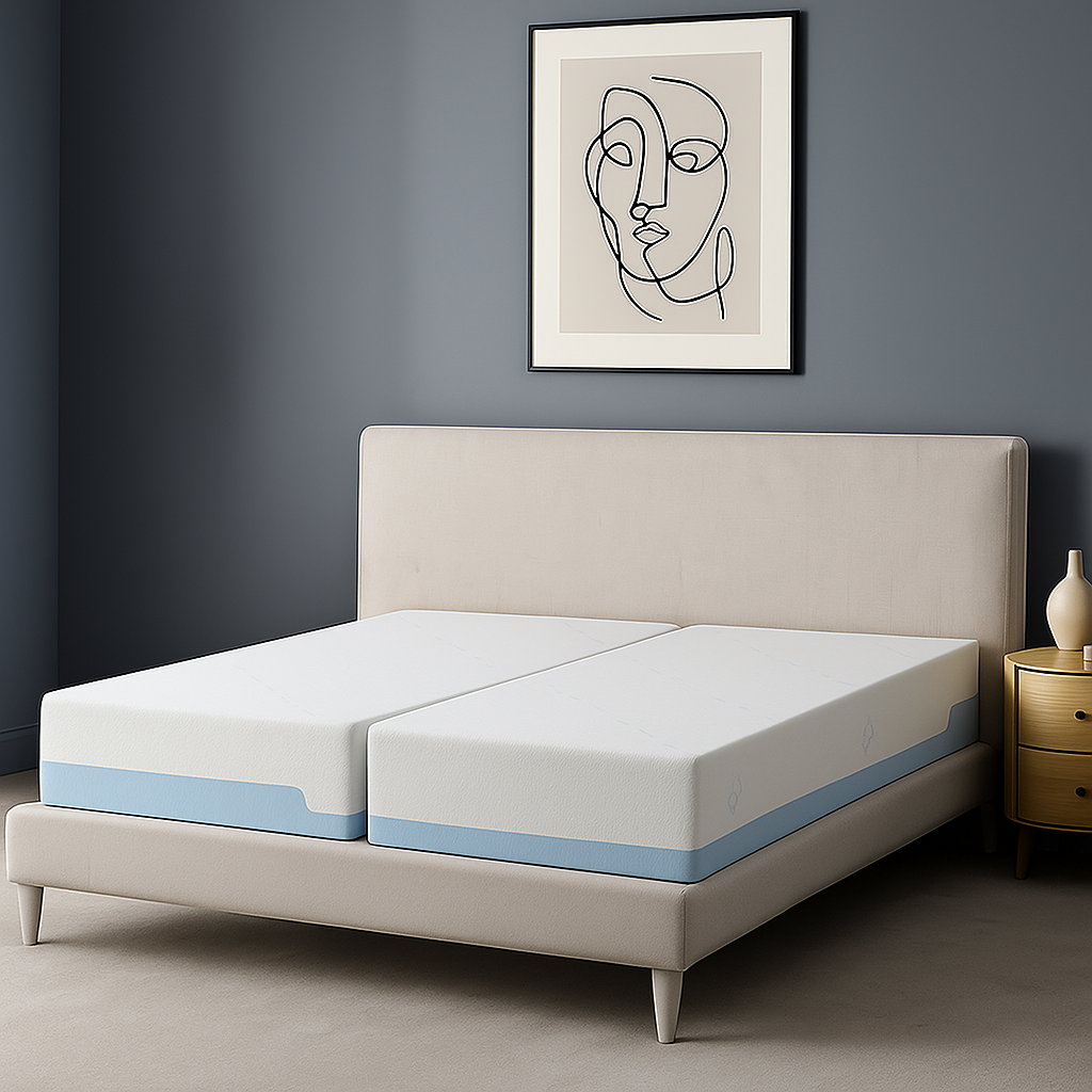 Matelas Universel ICE II : mémoire de forme et zones ergonomiques