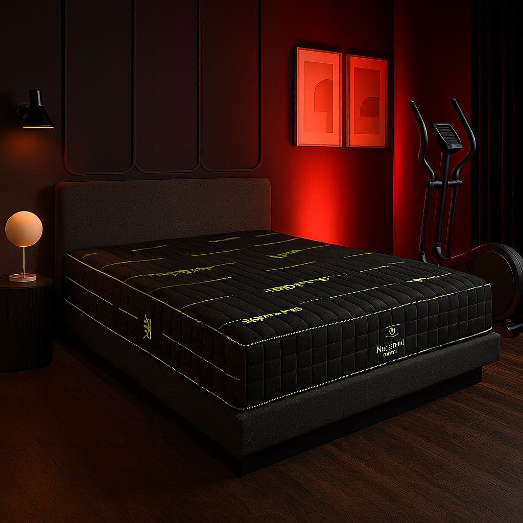 Matelas Harmony - Mémoire de forme & Mousse Haute Résilience HRS+ 21 cm - Déhoussable