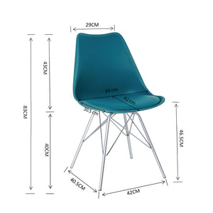 Chaise Epura : Style Scandinave en métal